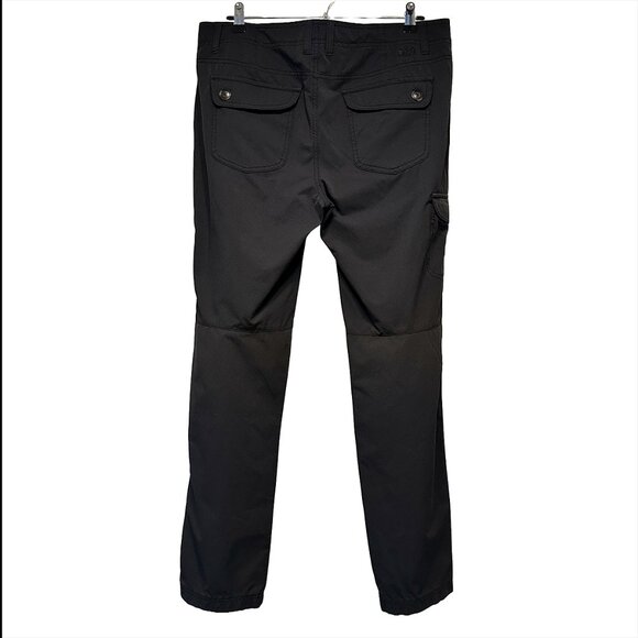 REI Nylon Hiking‎ Pants - Women's 12 - Black - Adjustable Waistband - Pockets - Picture 4 of 8